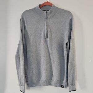 Rhone Gray Heather Commuter Sweater
